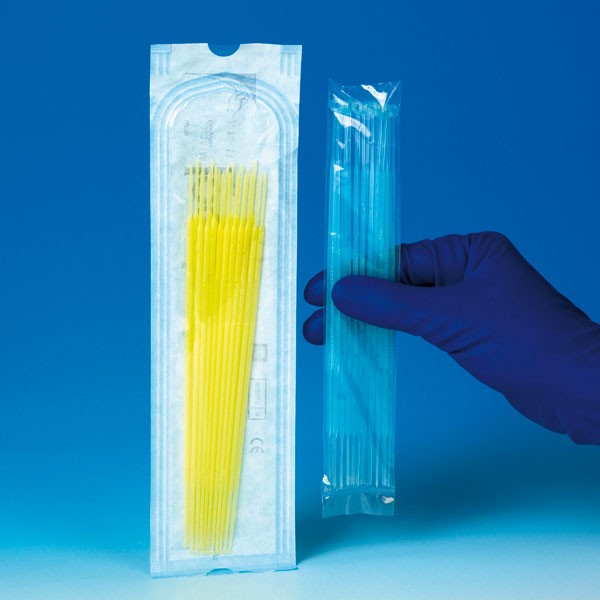 Impfschlingen steril m. Nadel AP 20 Typ klein-gelb- 1µl Durchm.