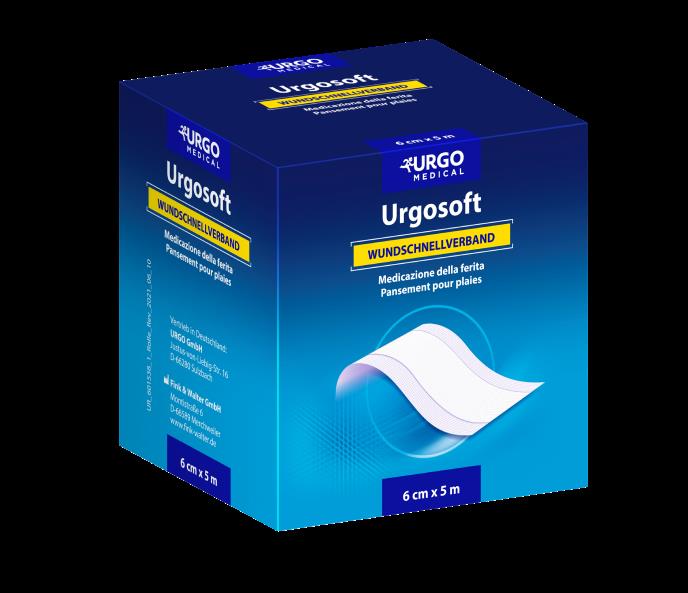Urgosoft 5m x 4cm, weiß, dehnbar WSV für besonders empfindliche Haut