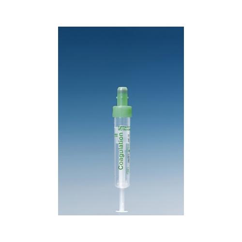 S-Monovette Citrat 3,2% 2,9ml AP 50 65x13mm grün m. Etikett