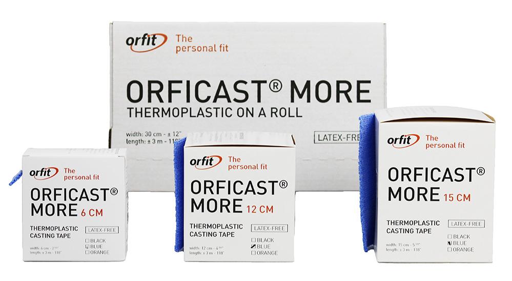 Orficast More blau 30cmx300cm thermoplastisches Material Stärke: 2,6mm