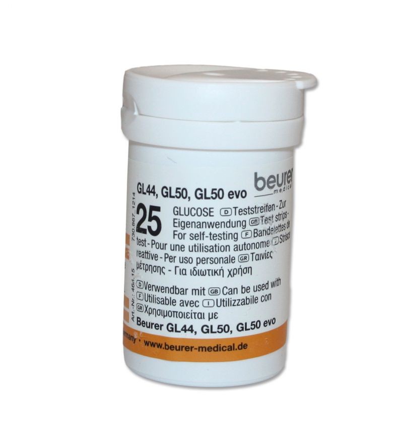 Beurer BZ-Teststreifen AP 2x25 GL44, GL50, GL50 evo