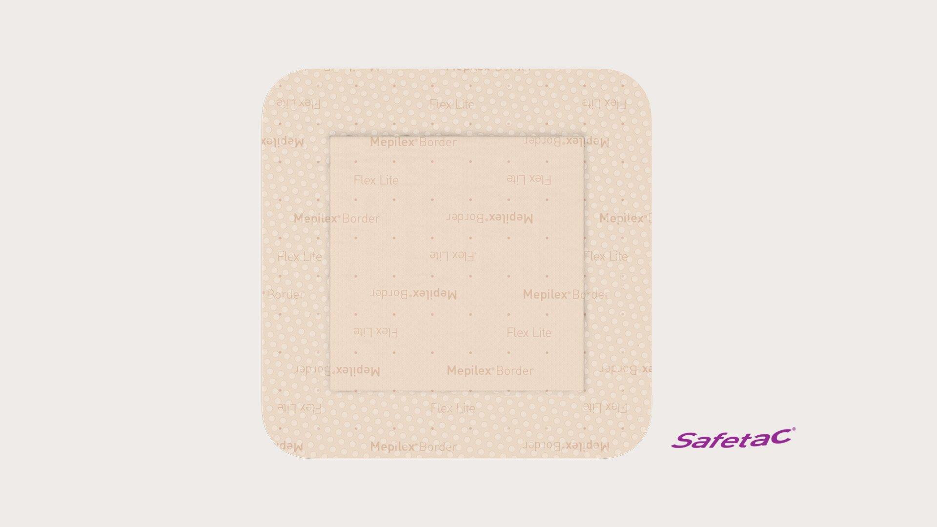 Mepilex Border Flex Lite steril 5x12,5cm PK 5 silikonbesch. Schaumverband