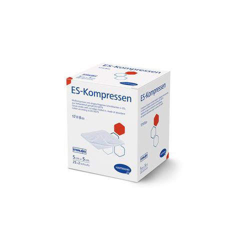 Es-Kompressen 10 x 10cm AP 10x10 Stück 12fach, steril