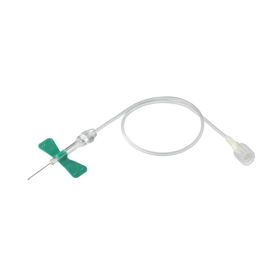 Venofix safety 21G grün PK 50 0,80x19mm 30cm Schlauchlänge