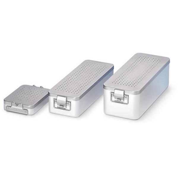 Sterilisier-Behälter EN 868-8 Typ 15M 35x12x4,5cm gelocht