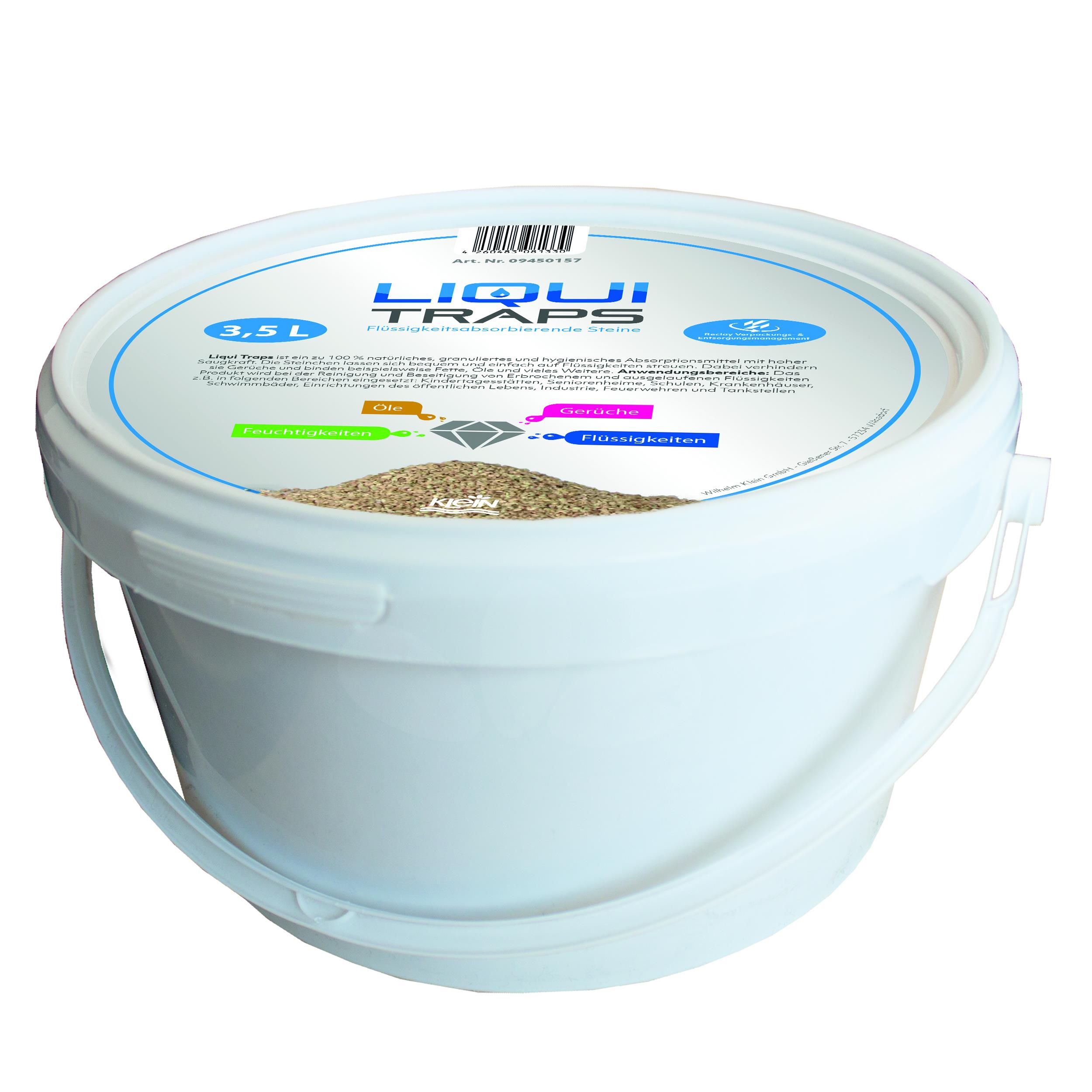 Liqui Traps Absorber-Streugranulat 3,5L z. Absorbtion flüssiger Ausscheidungen