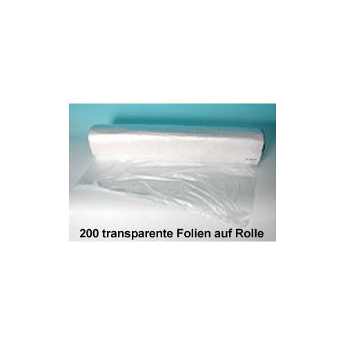 Bettenabdeckhauben 95x320cm AP 200 Folie transparent