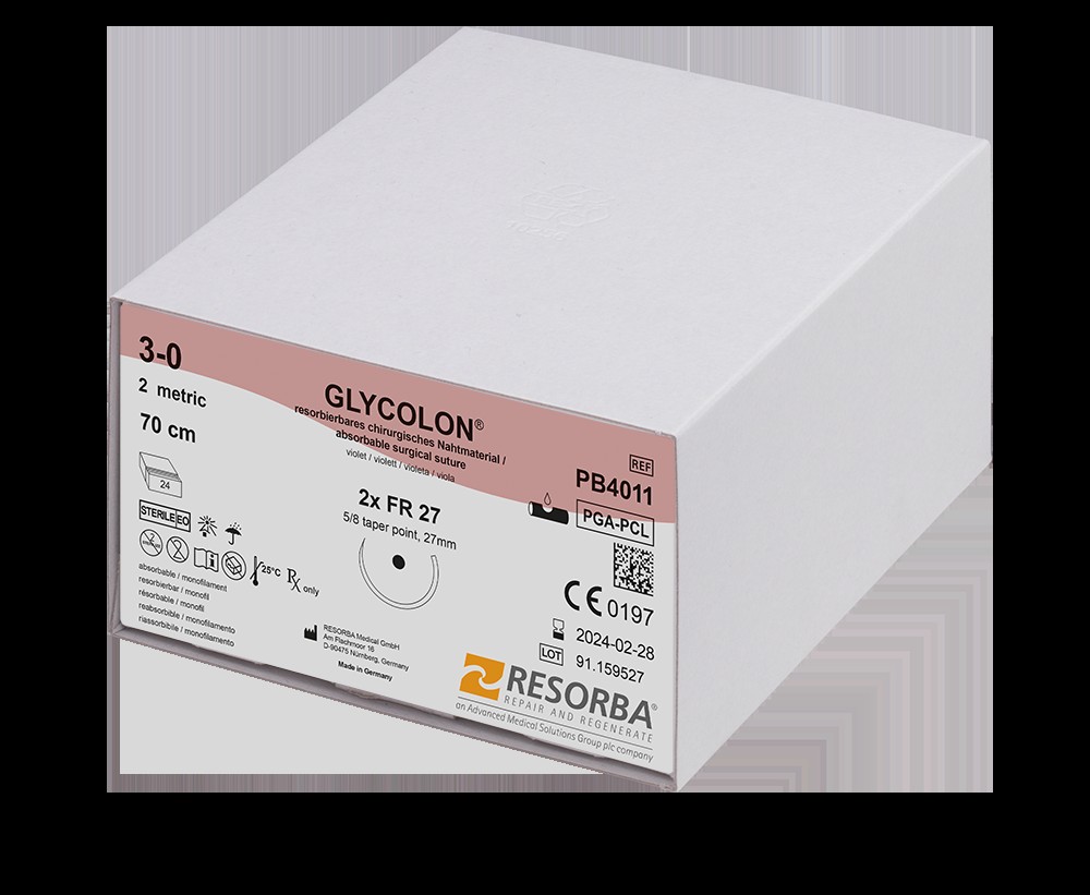Glycolon 3/0 violett PB40203 AP 24 HR 17 70cm