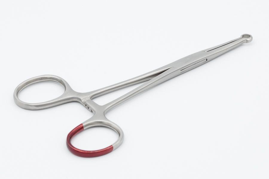 Samenleiter Ringklemme Ø 4mm PK 25 14cm zum Einmalgebrauch