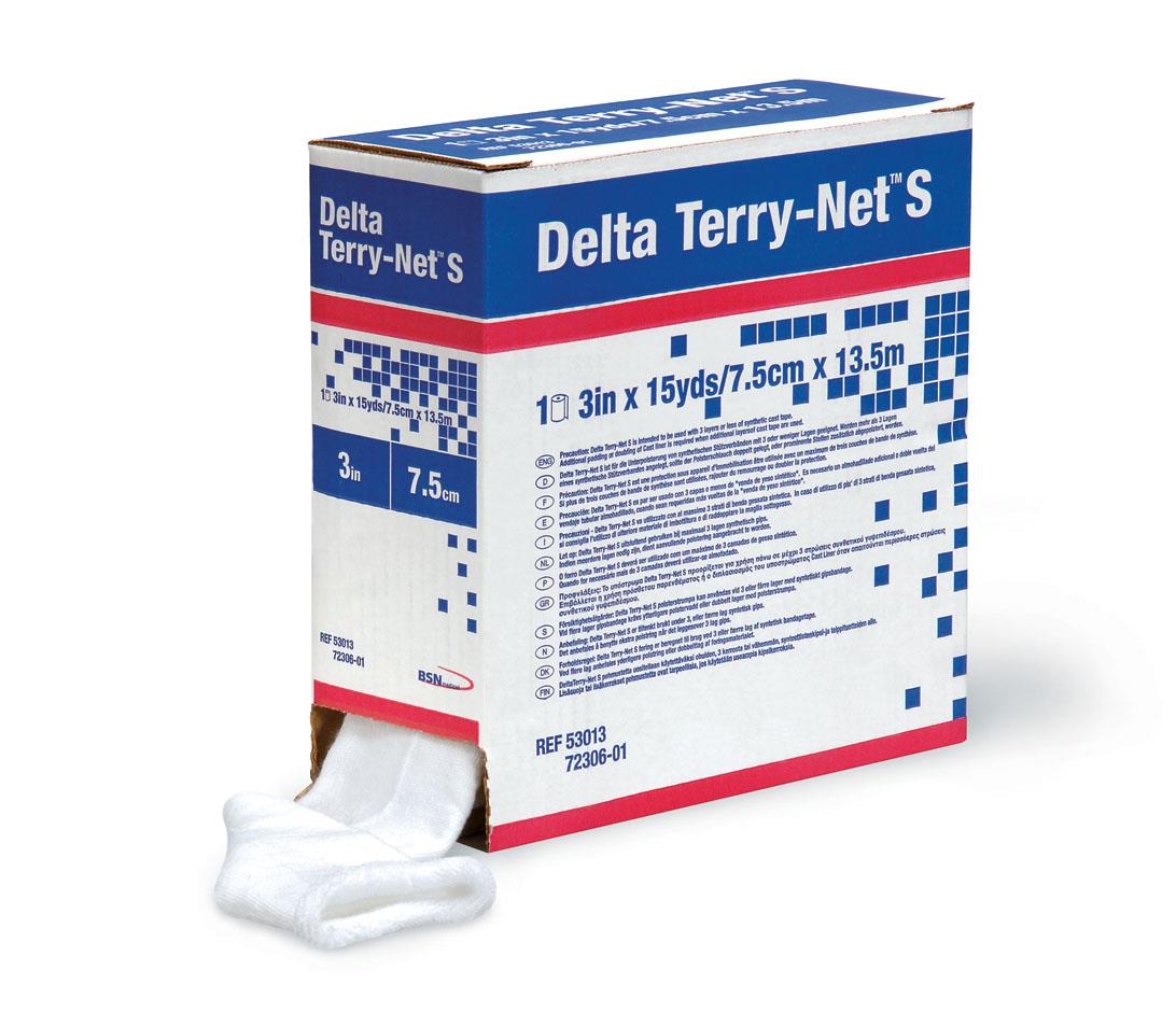 Delta Terry-Net S synt.Frotteeschl. AP 1 7,6cm x 13,7m