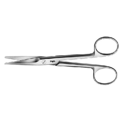 Präparierschere 15,5 cm gebogen