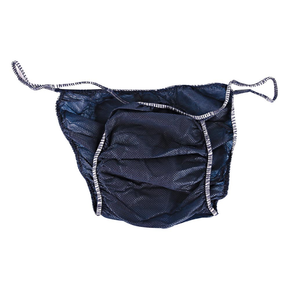 Einweg-Slip Man für Männer, dunkelblau AP 10x100 aus Polypropylen