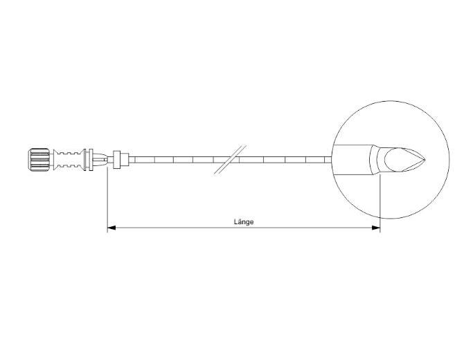 PerkuCess® INI 18Gx15cm PK 10 Initialpunktionsnadel