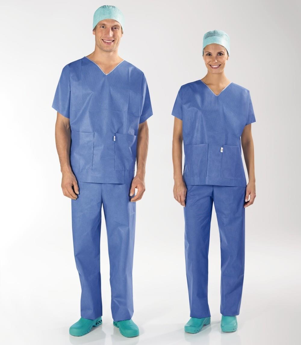 Sentinex Soft Bereichskleidung Hose Größe XL, blau, 35 Stk