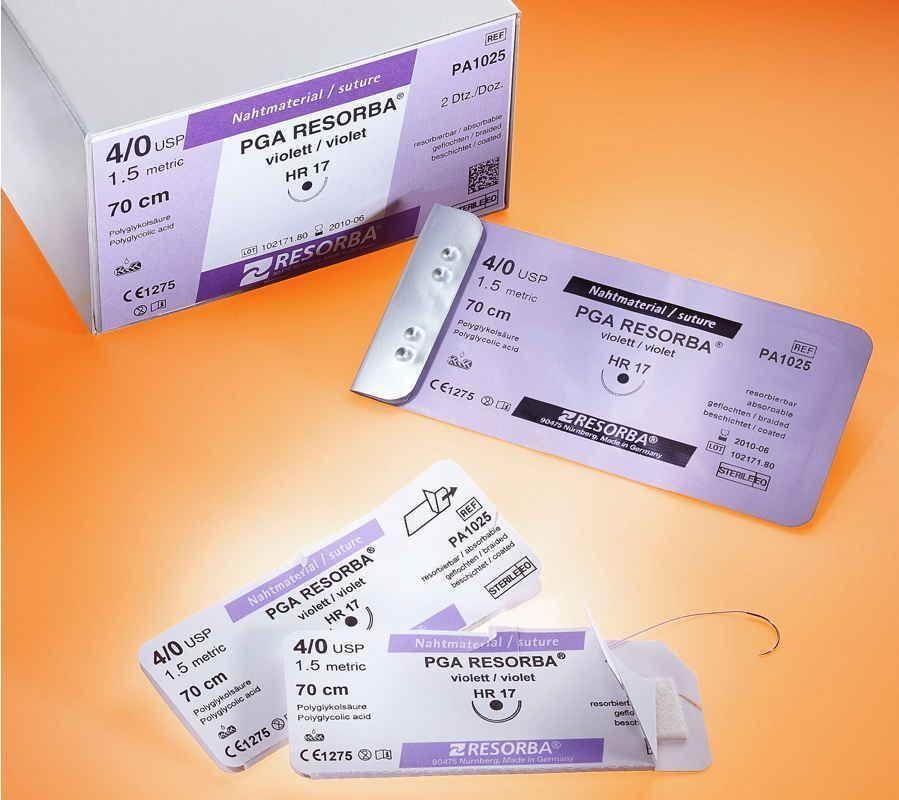 PGA-Resorba 1 violett gefl.PA10612 AP 24 HRT 35 90cm