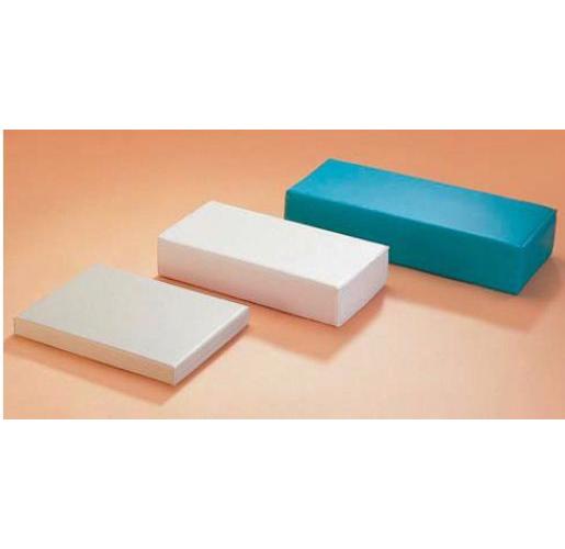 Schaumstoffkissen m. Kunstlederbezug 30x20x4cm royalblau