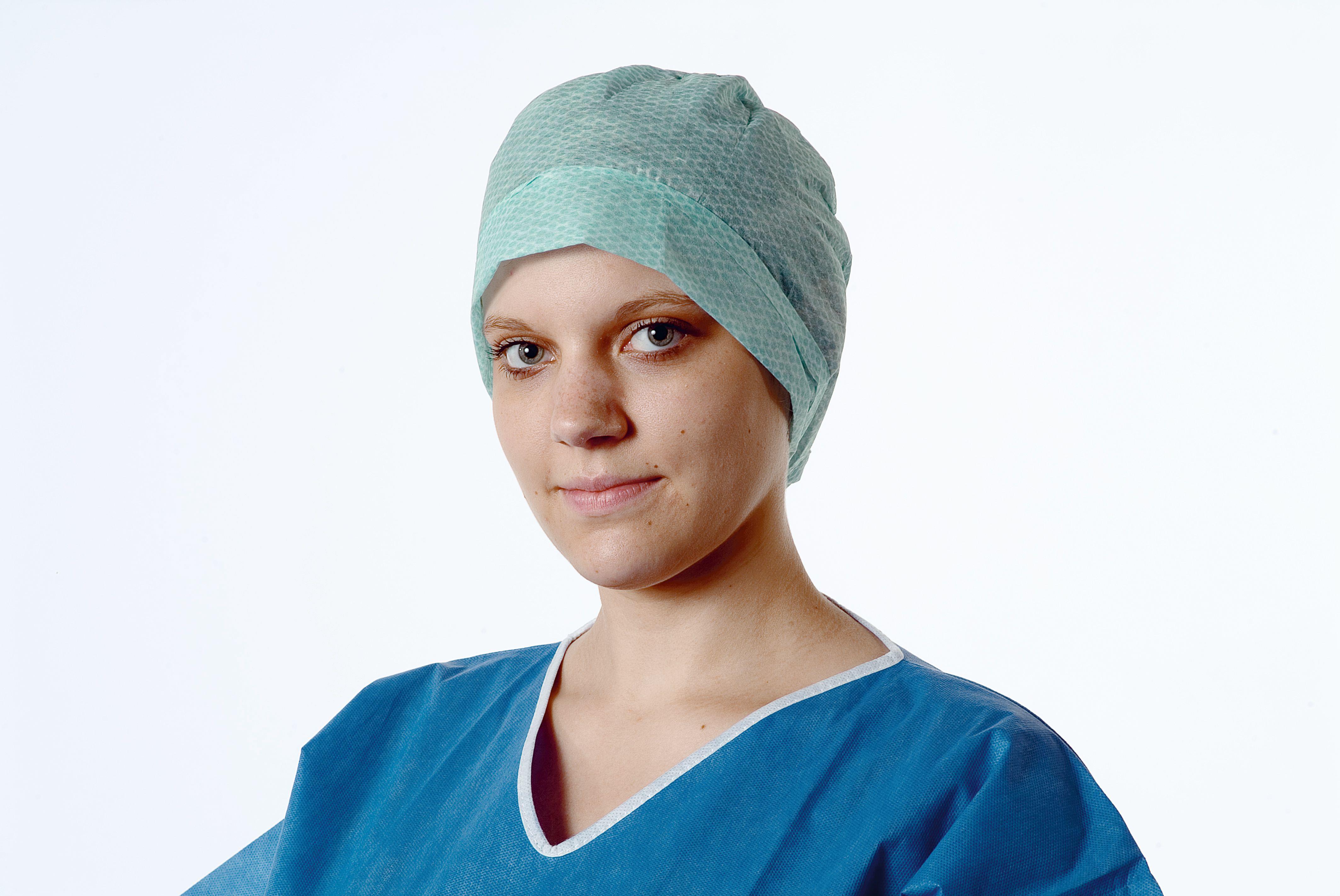 Foliodress Cap comfort Rondo Plus AP 100 Runde Form m. Gummizug im Nacken