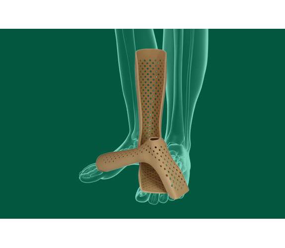 UFS Kork-Unterschenkelschiene Gr. S AP 3 für Erwachsene