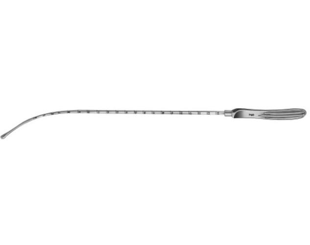 Uterussonde SIMS, gebogen, biegbar D: 4mm, 330mm
