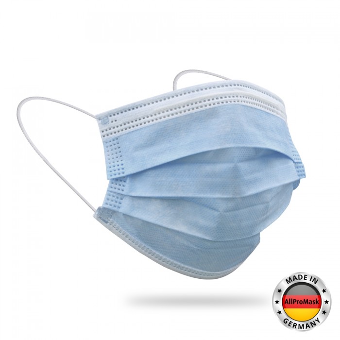  AllProMask Op-Masken Typ IIR, Made in Germany, 50 Stück