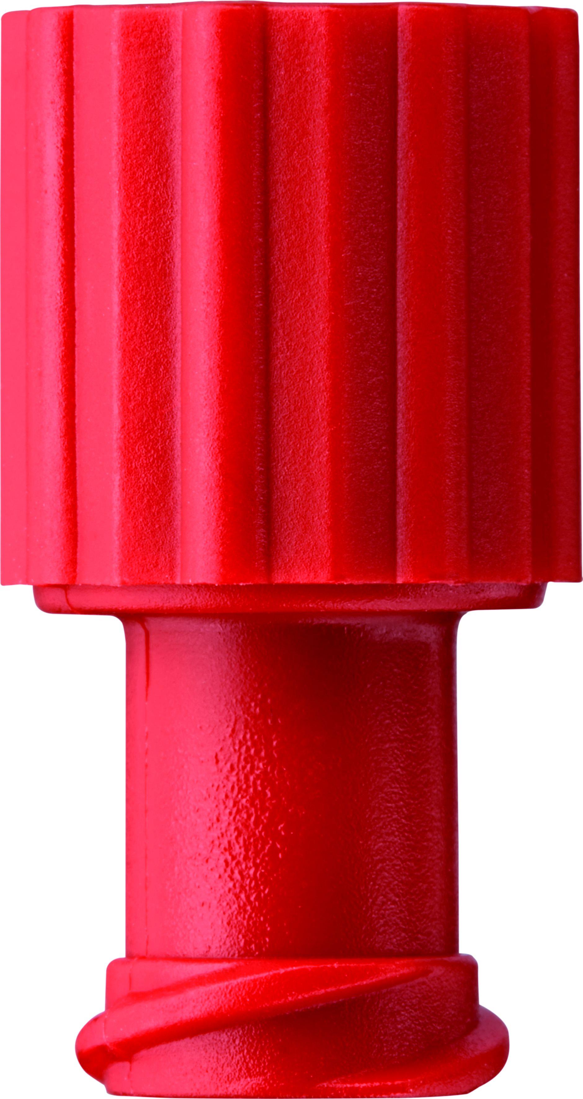 Kombi-Stopfen rot Luer Lock AP 100 für Infusionsleitung