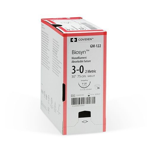 Biosyn 2/0 violett GM183 AP 36 CV-25 75cm