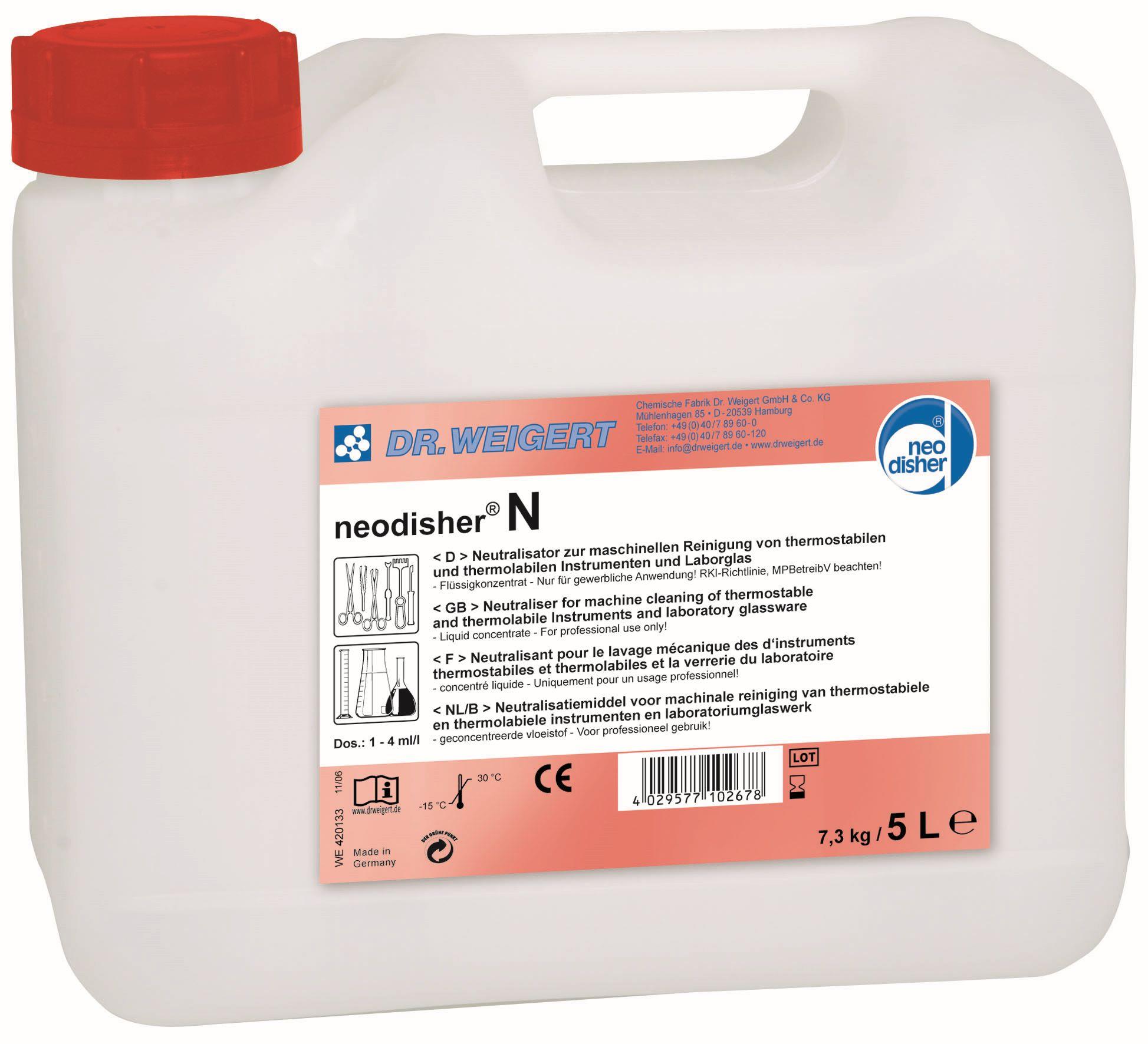 Neodisher N 5kg flüssig Neodisher N 5kg flüssig