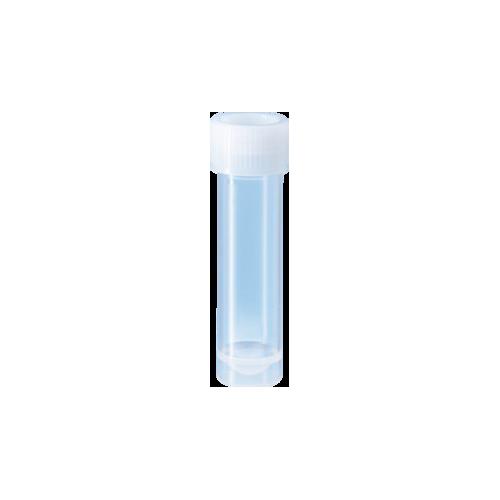 Röhren aus PP 76x20mm PK 500 15ml m.Schraubverschluss farblos