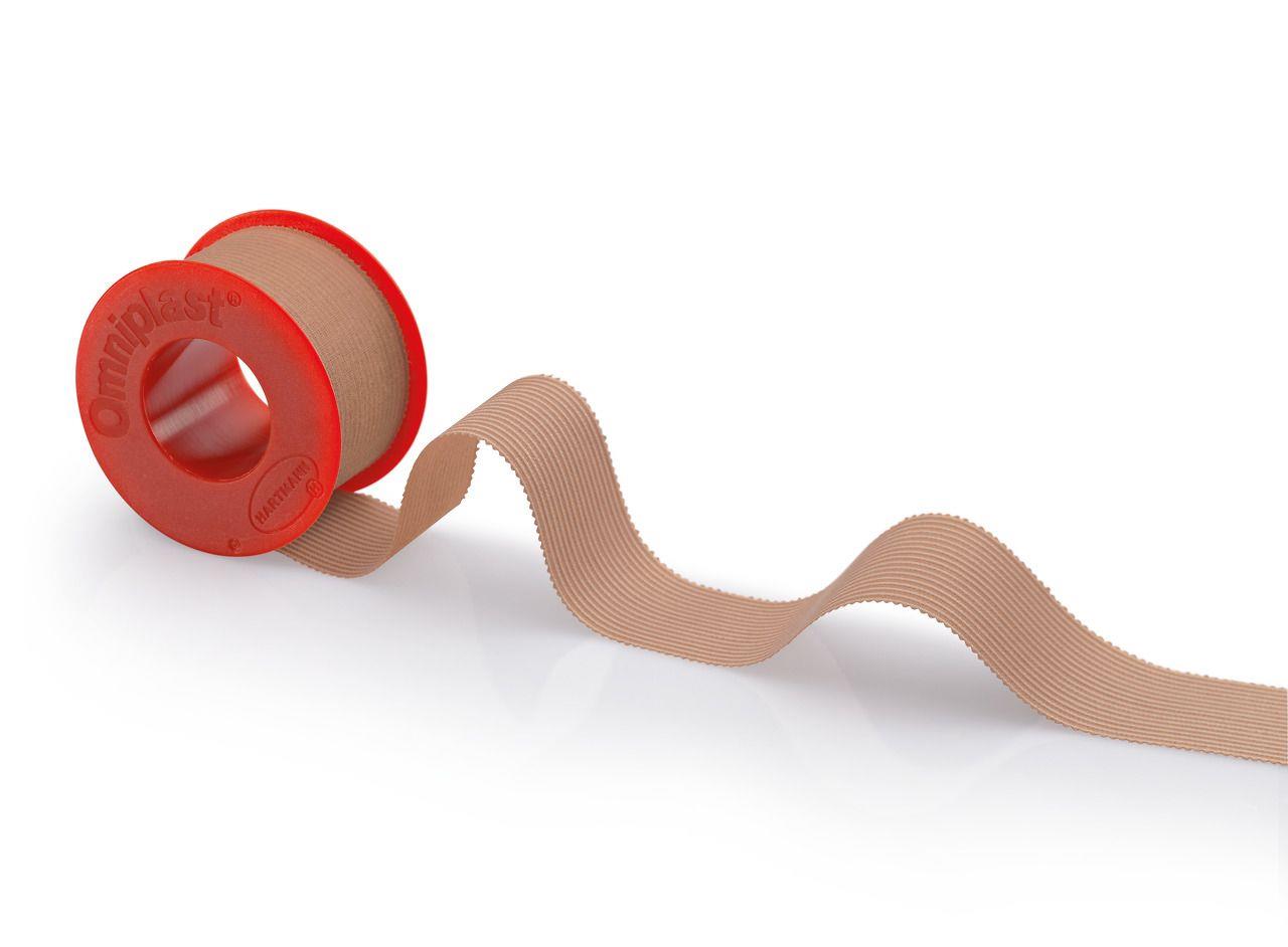 Omniplast 2,50cm x 5m einzeln, Fixierpfl.,text. Gewebe