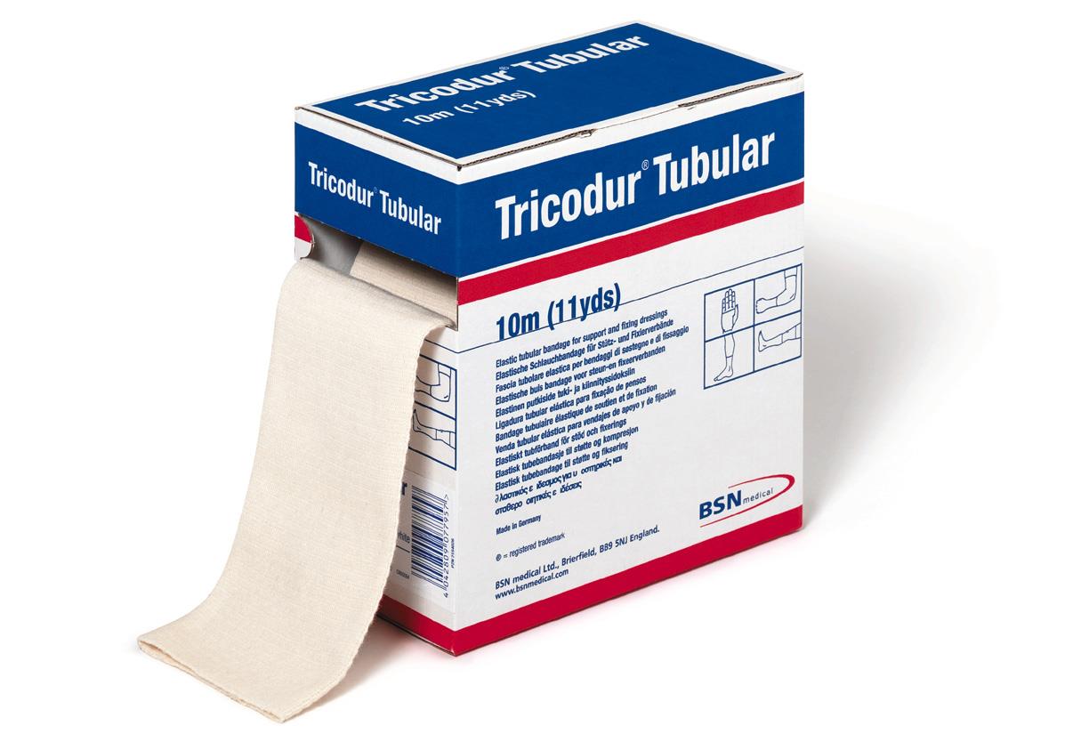Tricodur Tubular J 17,5cmx10m dauerel. Schlauchbandage weiß