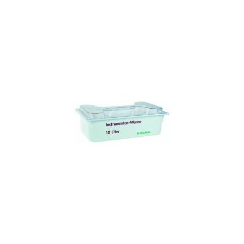 Helipur Instrumentenwanne 10Ltr m. Siebeinsatz u. Deckel
