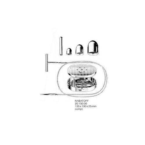 Varizenbesteck Nobatoff 135x100x25mm kompl.