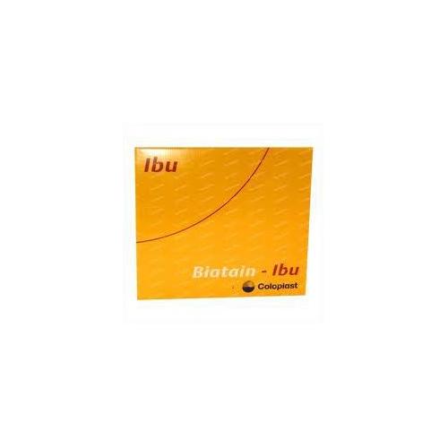 Biatain IBU Schaumverband 10x10cm AP 5 st., nicht-haft., 5% Ibu-Prof.