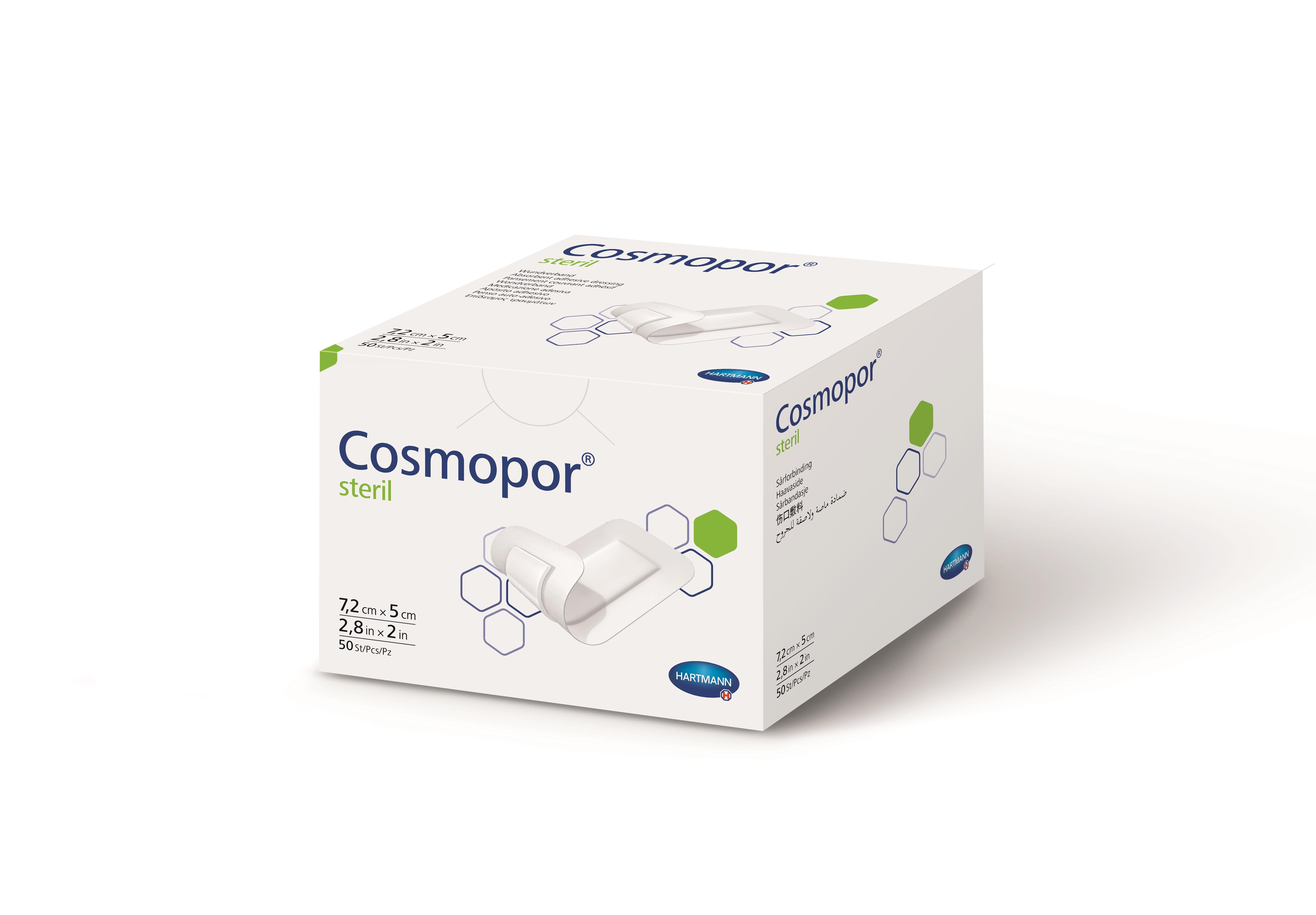Cosmopor steril 20 x 8cm AP 25 steriler Wundverband
