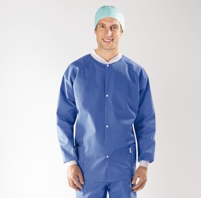 Sentinex Thermojacke Größe L, blau, 40 Stk