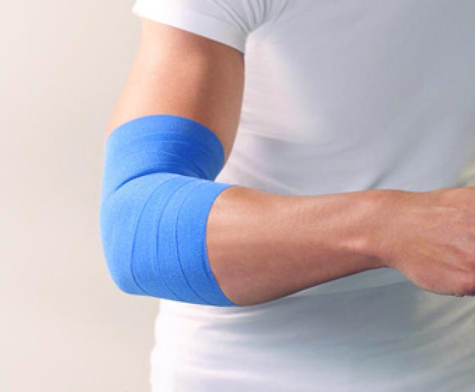 Haftelast Kohäsive Fixierbinde LF 6cmx20m, einzeln verpackt, gelb