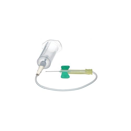 BD Vacutainer Safety-Lok 21G 0,6x19mm PK 25 grün Blutentnahmeset mit Adapter