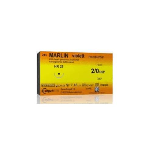 Marlin 5/0 violett gefl. 17241803 AP 24 DS12 45cm