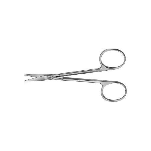 Iris- und Fadenschere 11,0cm gebogen sp/sp