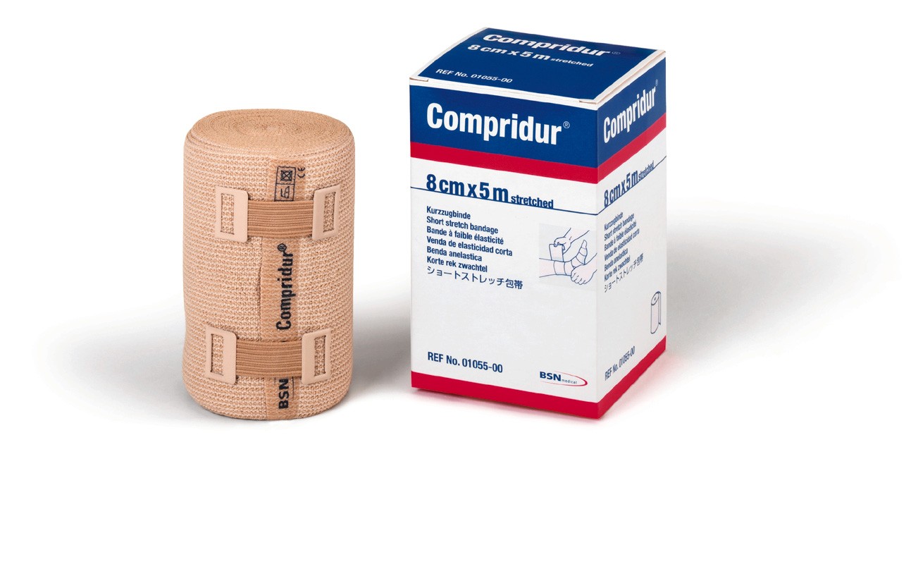 Compridur-Kombi 8cm und 10cm 1 Faltschachtel m. 2 Binden