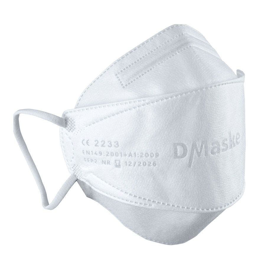 D/Maske FFP2 NR Atemschutzmasken PK 20 Luftkaiserin einzeln verpackt