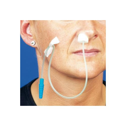 Sauerstoff-Katheter 40cm CH 12 AP 50 mit Kompresse