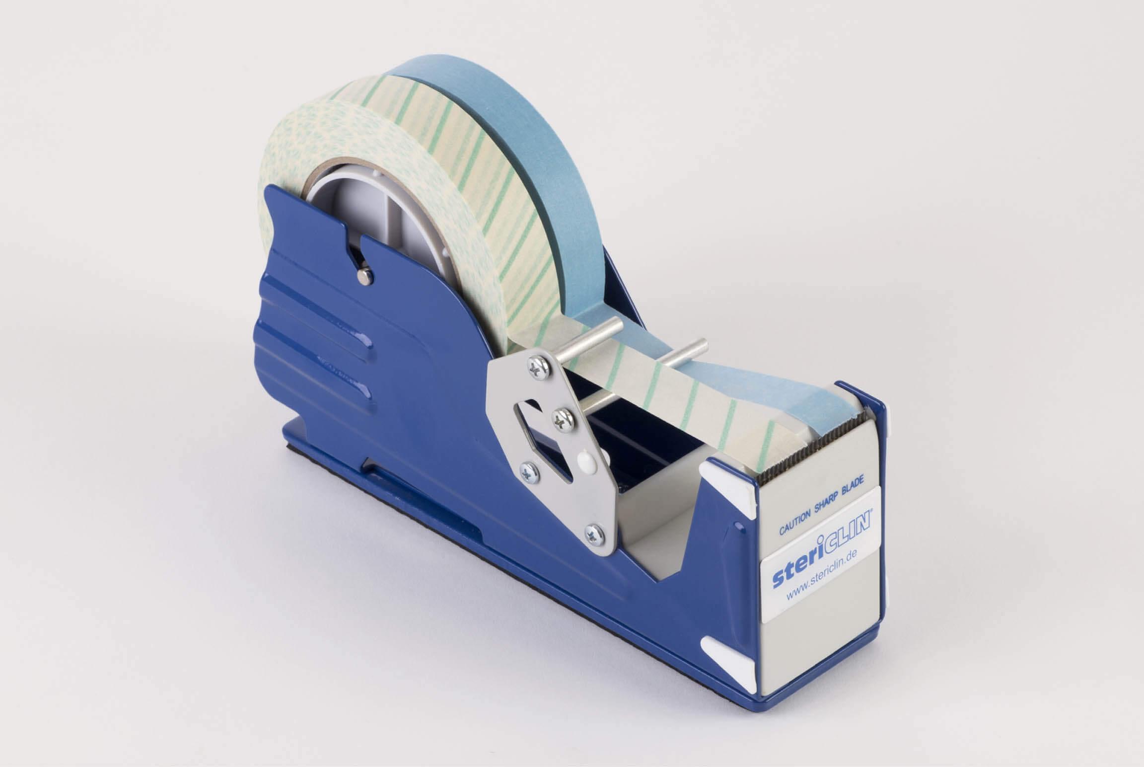 Stericlin Doppelabroller für Klebebänder aus Metall