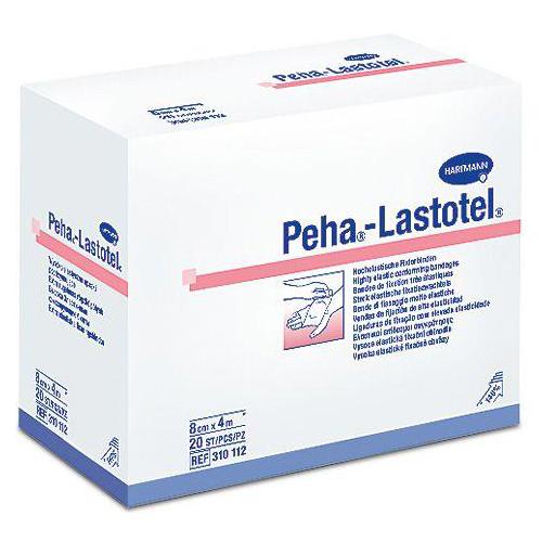 Peha-Lastotel 4cm x 4m Fixierbinden einzeln verpackt, hochelastisch
