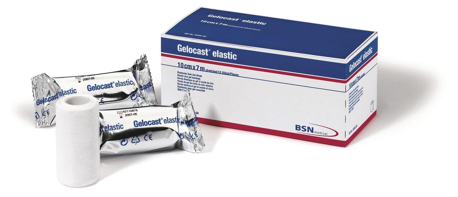 Gelocast elastic 10cm x 7m AP 10 elastische Zink-Gel-Binde