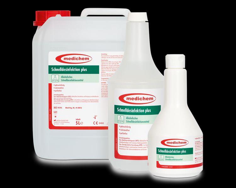 Medichem Schnelldesinfektion Plus Lemon 5 Liter Flasche