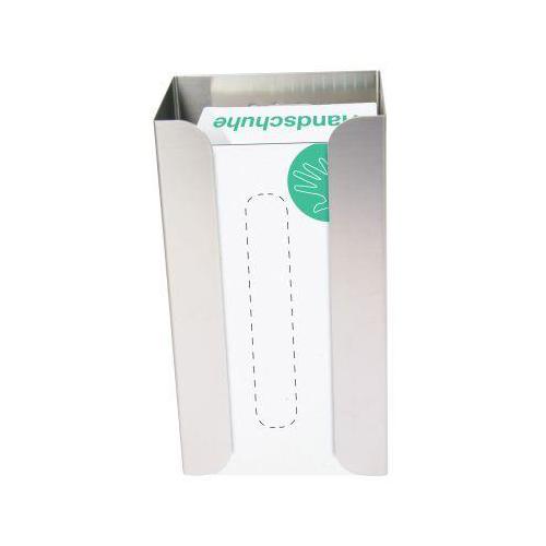 Handschuhspender solo Edelstahl für Kartons 250x132x60 bis 250x135x95mm