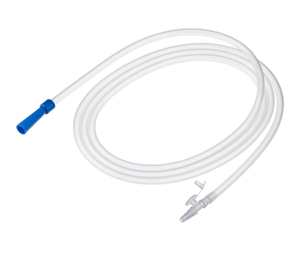 Vacufix Absaugschlauch AP 50 CH25 Länge 300cm 2 graue Trichter