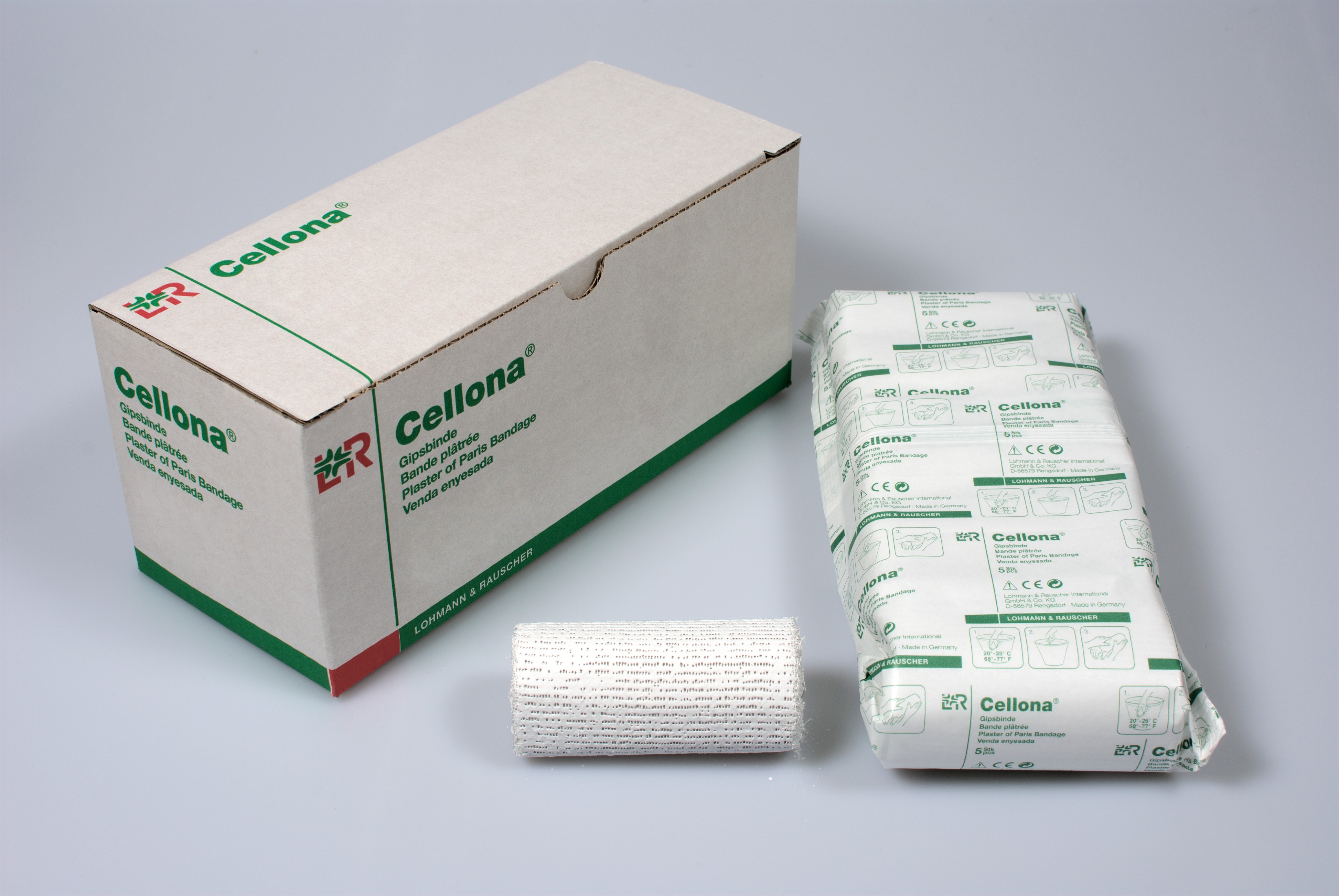 Cellona Gipsbinde 10cmx3m, 2x5 Stk.