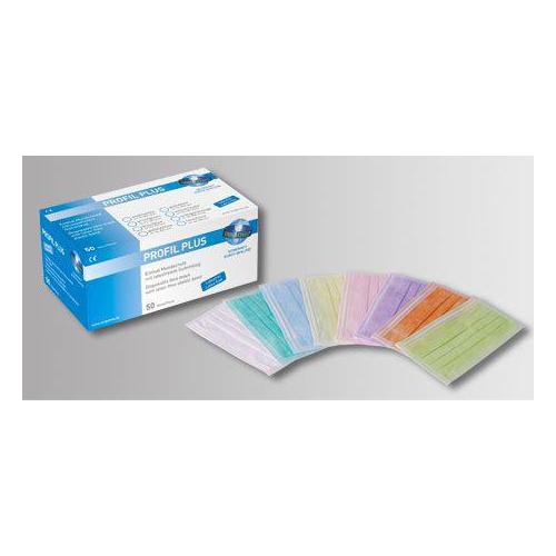 Unigloves Profil Plus Mundschutz blau AP 50 Ohrenschlaufe rund /Nasenbügel